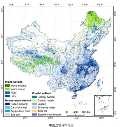 先睹为快 高精度中国湿地遥感图——长春造的地理遥感信息服务